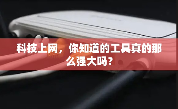 科技上网,你知道的工具真的那么强大吗? 科技上网,你知道的工具真的那么强大吗?