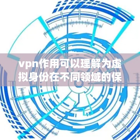 vpn作用可以理解为虚拟身份在不同领域的保护和管理，具体包括