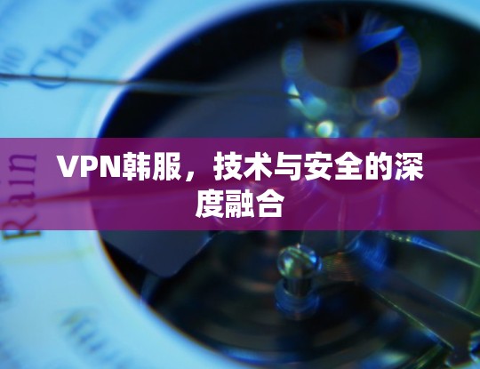 VPN韩服，技术与安全的深度融合