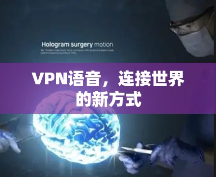 VPN语音，连接世界的新方式