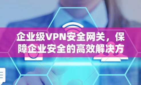 企业级VPN安全网关，保障企业安全的高效解决方案