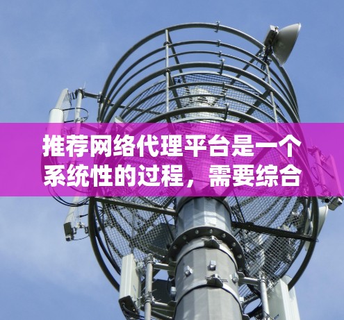 推荐网络代理平台是一个系统性的过程，需要综合考虑多个因素以做出明智的选择。以下是一步步的总结和建议
