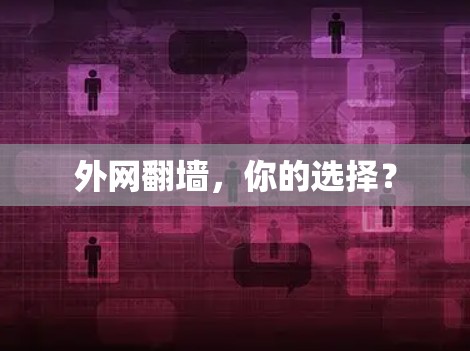 外网翻墙，你的选择？
