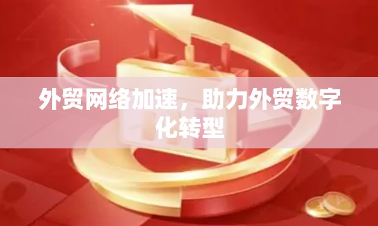 外贸网络加速，助力外贸数字化转型