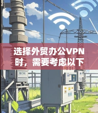 选择外贸办公VPN时,需要考虑以下几个方面,安全性、功能、易用性以及适用场景。以下是一些关键点和建议 选择外贸办公VPN时,需要考虑以下几个方面,安全性、功能、易用性以及适用场景。以下是一些关键点和建议