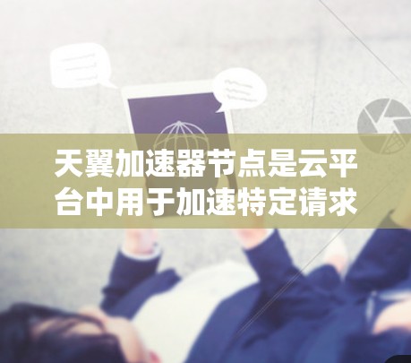 天翼加速器节点是云平台中用于加速特定请求或应用的独立节点，通常用于提高资源利用率或处理复杂任务。管理加速器节点是确保系统的高效运行和性能优化的重要步骤