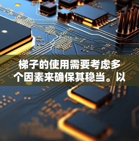 梯子的使用需要考虑多个因素来确保其稳当。以下是逐步的建议 梯子的使用需要考虑多个因素来确保其稳当。以下是逐步的建议