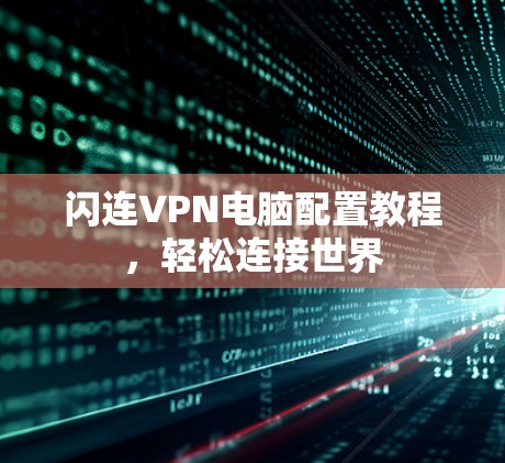 闪连VPN电脑配置教程，轻松连接世界