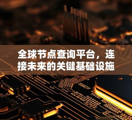 全球节点查询平台，连接未来的关键基础设施