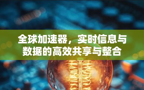 全球加速器，实时信息与数据的高效共享与整合