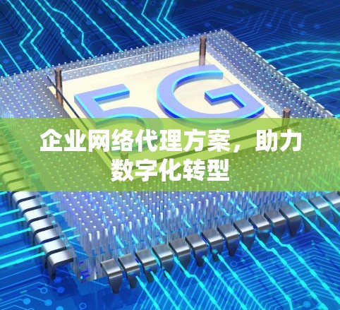 企业网络代理方案,助力数字化转型 企业网络代理方案,助力数字化转型