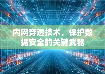 内网穿透技术，保护数据安全的关键武器